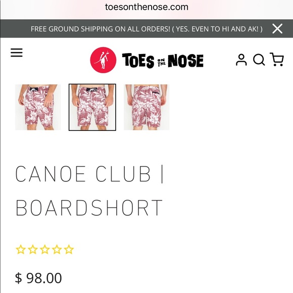 Toes on The Noes board shorts 🩳 - Picture 3 of 3